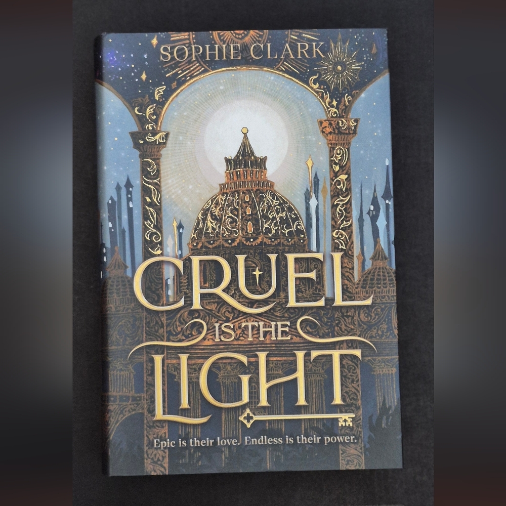 Cruel Is The Light By Sophie Clark.Fairyloot Exclusive Hardcover Signed Edition.